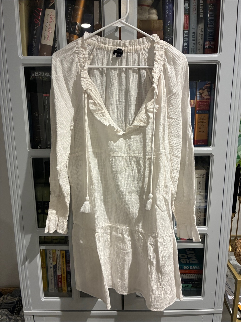 J Crew Swimsuit Coverup - White